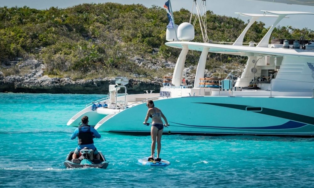 Enjoying The Water Toys Yachting Lifestyle