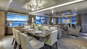 Twzlbn17s4gqxi2wnccd Kiss Super Yacht Feadship 46 Metres 2015 Launch Dining Room